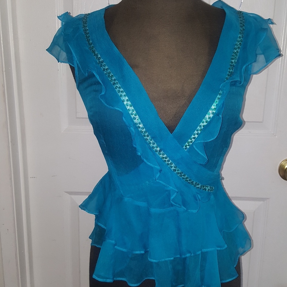 Bebe chiffon blouses